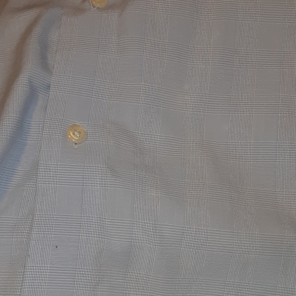 Nordstrom Rack No Iron Shirt 15.5 34/35 Trim Fit View 6